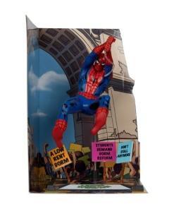 Marvel Collection Estatua PVC 1/10 Spider-Man & Scene Gold Label (The Amazing Spider-Man #68) 15 cm