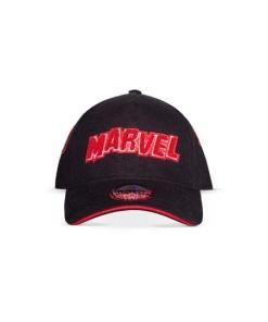 Marvel Gorra Béisbol Logo Red & White