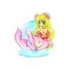 Mermaid Melody: Pichi Pichi Pitch Figura acrilico Luchia Nanami with Flowers 21 cm