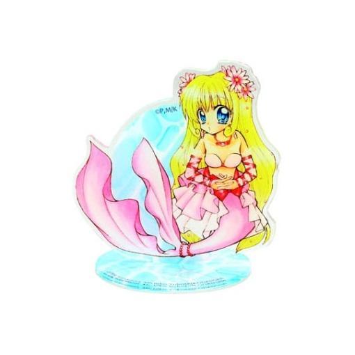 Mermaid Melody: Pichi Pichi Pitch Figura acrilico Luchia Nanami with Flowers 21 cm