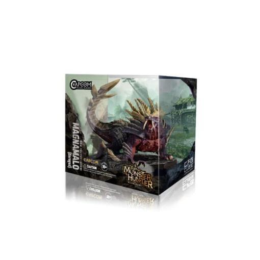 Monster Hunter Estatua PVC Builder Cube Magnamalo (Enraged) 10 cm