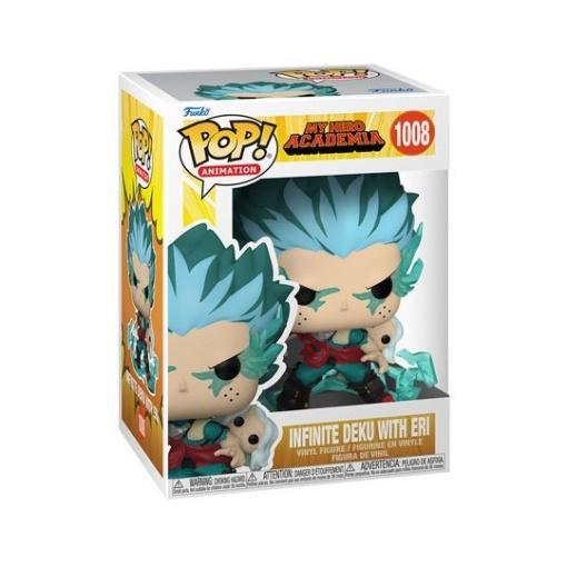 My Hero Academia Figura POP! Animation Vinyl Infinite Deku w/Eri 9 cm