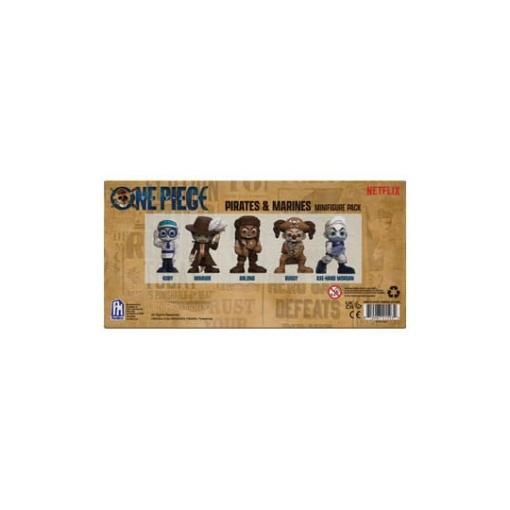 One Piece Figura Set Prates & Marines 6 cm