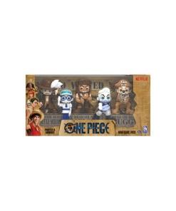 One Piece Figura Set Prates & Marines 6 cm