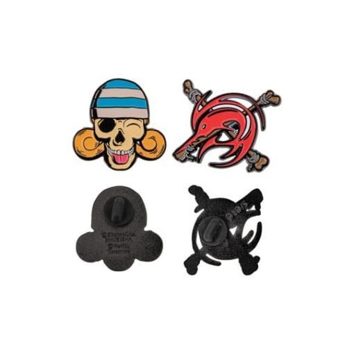 One Piece Pack 2 Pin Chapas Nami & Arlong