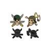 One Piece Pack 2 Pin Chapas Zoro & Usopp