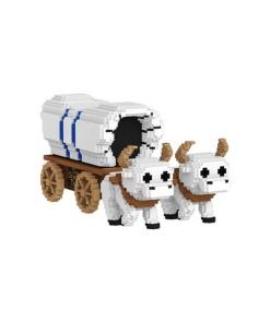 Oregon Trail POP! Rides Super Deluxe Vinyl Figura Ox & Wagon 15 cm