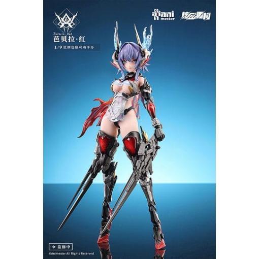 Original Character Maqueta Plastic Model Kit Alloy Articulated Assemblable Model Thunderbolt-Barbera Red 21 cm