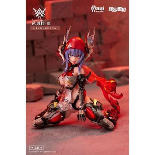 Original Character Maqueta Plastic Model Kit Alloy Articulated Assemblable Model Thunderbolt-Barbera Red 21 cm