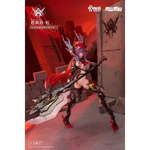 Original Character Maqueta Plastic Model Kit Alloy Articulated Assemblable Model Thunderbolt-Barbera Red 21 cm