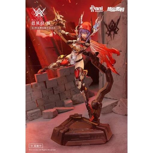 Original Character Maqueta Plastic Model Kit Alloy Articulated Assemblable Model Thunderbolt-Barbera Red 21 cm