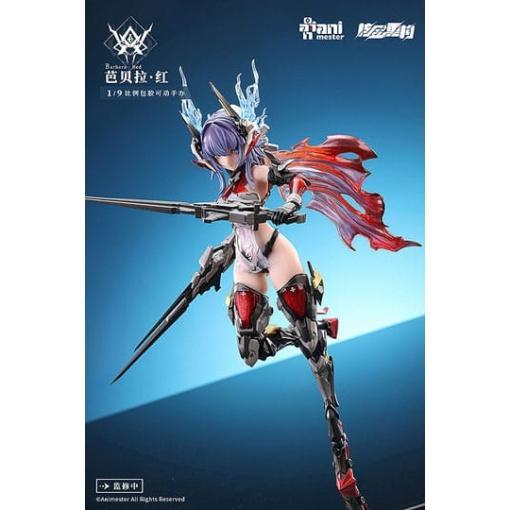 Original Character Maqueta Plastic Model Kit Alloy Articulated Assemblable Model Thunderbolt-Barbera Red 21 cm