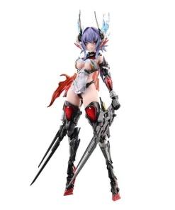 Original Character Maqueta Plastic Model Kit Alloy Articulated Assemblable Model Thunderbolt-Barbera Red 21 cm