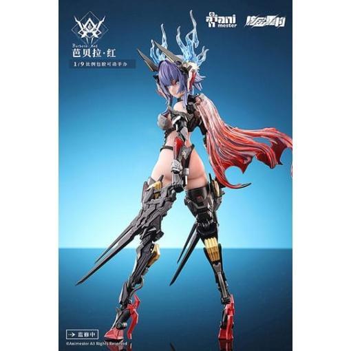 Original Character Maqueta Plastic Model Kit Alloy Articulated Assemblable Model Thunderbolt-Barbera Red 21 cm