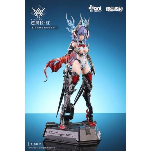 Original Character Maqueta Plastic Model Kit Alloy Articulated Assemblable Model Thunderbolt-Barbera Red 21 cm