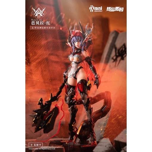 Original Character Maqueta Plastic Model Kit Alloy Articulated Assemblable Model Thunderbolt-Barbera Red 21 cm