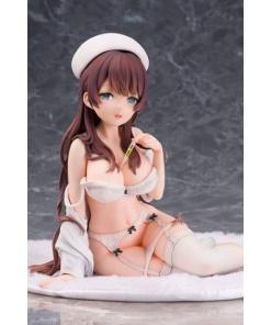 Original Illustration by Vispo Estatua 1/6 Nurse no!? Natsuho-san Onetsu Hakarimashoone 14 cm