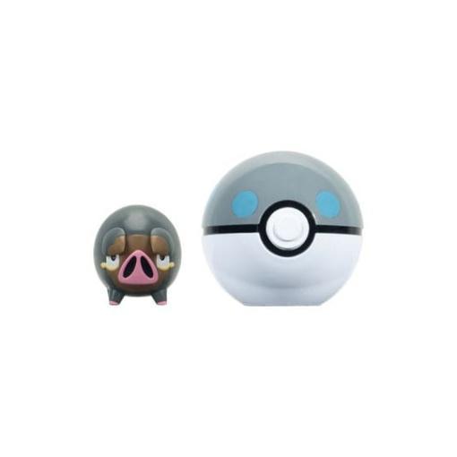 Pokémon Clip'n'Go Poké Balls Lechonk & Peso Ball