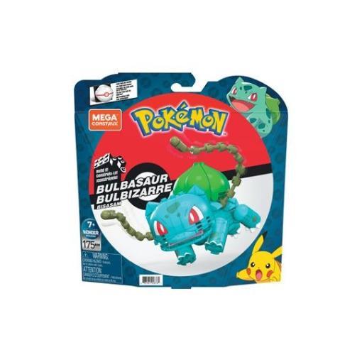 Pokémon Kit de Construcción Mega Construx Wonder Builders Bulbasaur 10 cm