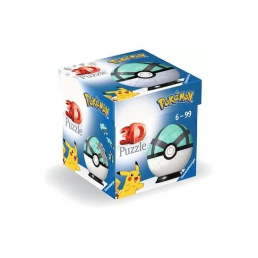 Pokémon Puzzle 3D Pokéballs: Malla Ball (55 piezas)