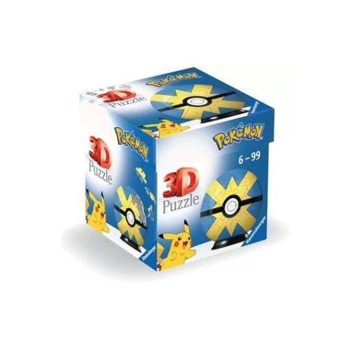 Pokémon Puzzle 3D Pokéballs: Veloz Ball (55 piezas)