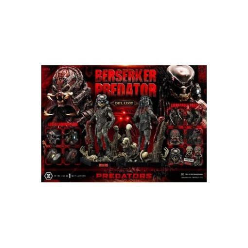 Predators Estatua Berserker Predator Deluxe Bonus Version 100 cm