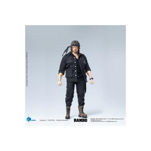 Rambo Figura 1/12 Exquisite Super Series First Blood II John Rambo 16 cm - Embalaje muy dañado