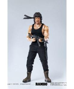 Rambo Figura 1/12 Exquisite Super Series First Blood II John Rambo 16 cm - Embalaje muy dañado