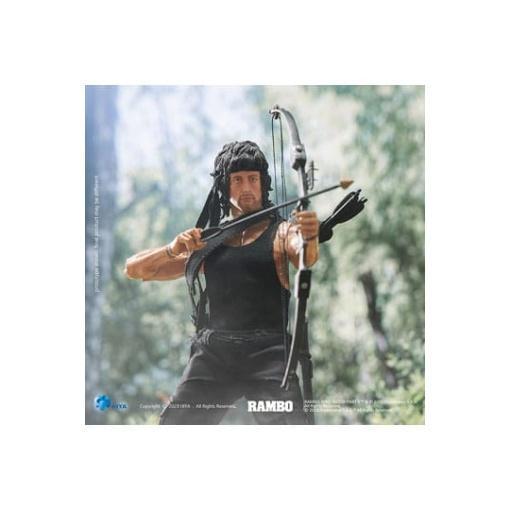 Rambo Figura 1/12 Exquisite Super Series First Blood II John Rambo 16 cm - Embalaje muy dañado