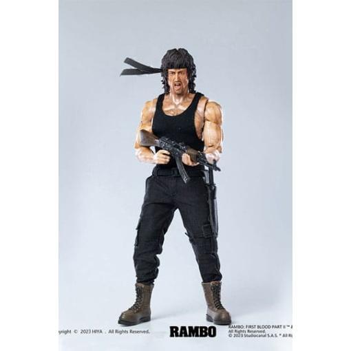 Rambo Figura 1/12 Exquisite Super Series First Blood II John Rambo 16 cm - Embalaje muy dañado