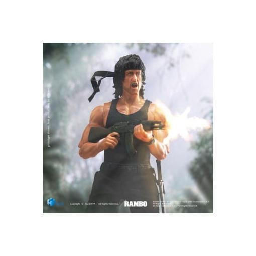 Rambo Figura 1/12 Exquisite Super Series First Blood II John Rambo 16 cm - Embalaje muy dañado