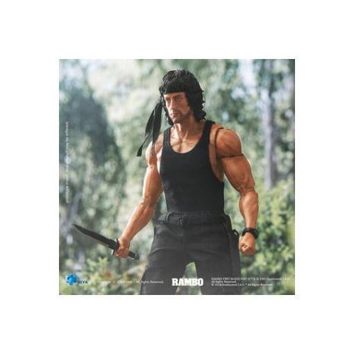 Rambo Figura 1/12 Exquisite Super Series First Blood II John Rambo 16 cm - Embalaje muy dañado