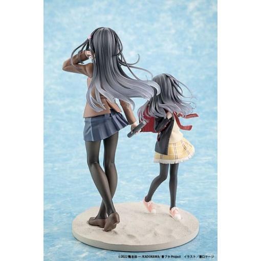 Rascal Does Not Dream of a Knapsack Kid Estatua PVC Mai Sakurajima High School Graduation Ver. & Knapsack Kid 19 cm