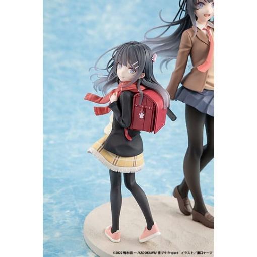 Rascal Does Not Dream of a Knapsack Kid Estatua PVC Mai Sakurajima High School Graduation Ver. & Knapsack Kid 19 cm