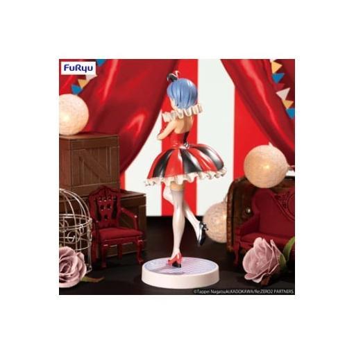 Re:ZERO SSS Estatua PVC Rem in Circus Pearl Color Ver. 21 cm - Embalaje dañado