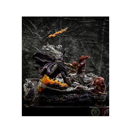 Rurouni Kenshin Estatua Elite Exclusive 1/6 Kenshin vs. Shishio 25th Anniversary Edition 60 cm