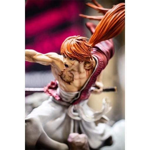 Rurouni Kenshin Estatua Elite Exclusive 1/6 Kenshin vs. Shishio 25th Anniversary Edition 60 cm