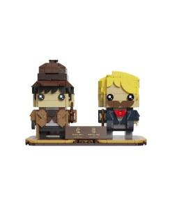 Sherlock Holmes Kit de Construcción Holmes and Watson 10 cm