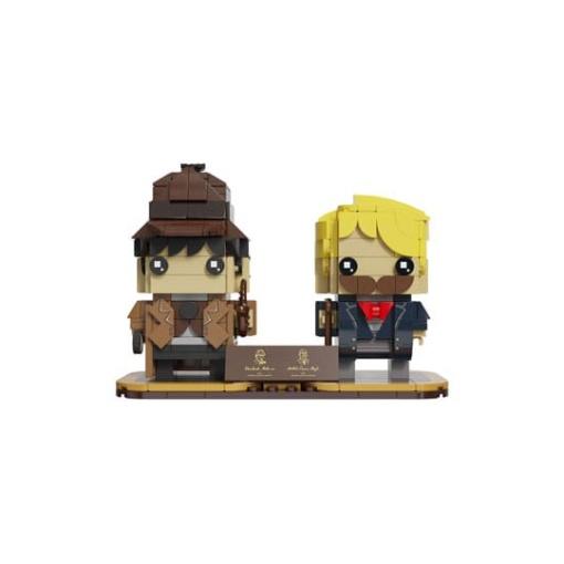 Sherlock Holmes Kit de Construcción Holmes and Watson 10 cm