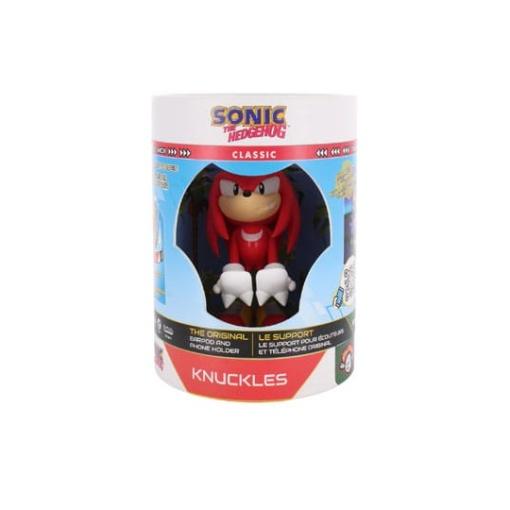 Sonic The Hedgehog Mini-Soporte Holdems Knuckles 10 cm