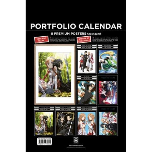 Sword Art Online Portfolio Calendario 2025 *Edición Inglés*