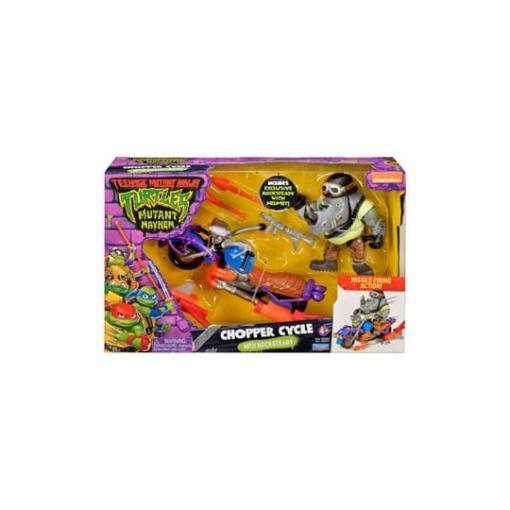 Tortugas Ninja Figura Chopper mit Rocksteady