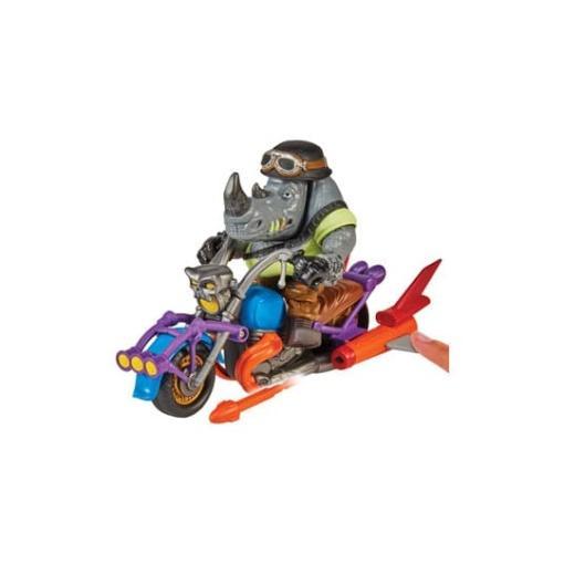 Tortugas Ninja Figura Chopper mit Rocksteady