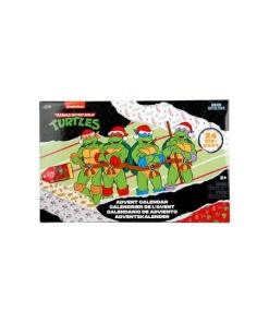 Tortugas Ninja Figuras Nano Metalfigs Diecast Calendario de adviento Holiday 2024