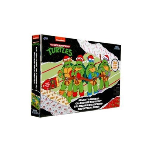 Tortugas Ninja Figuras Nano Metalfigs Diecast Calendario de adviento Holiday 2024