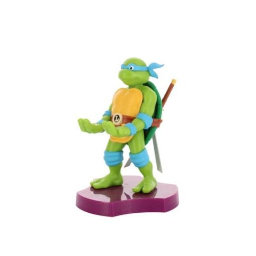 Tortugas Ninja Mini-Soporte Holdems Leonardo 10 cm