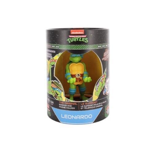 Tortugas Ninja Mini-Soporte Holdems Leonardo 10 cm