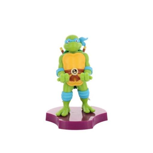 Tortugas Ninja Mini-Soporte Holdems Leonardo 10 cm