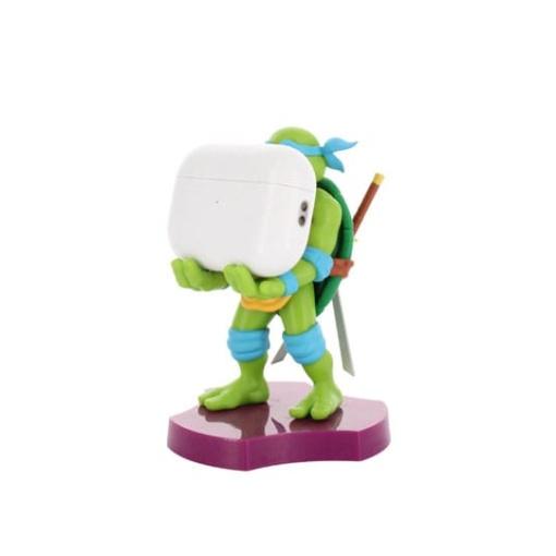 Tortugas Ninja Mini-Soporte Holdems Leonardo 10 cm