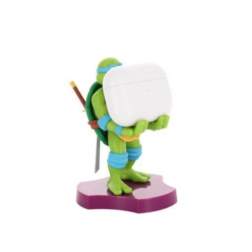 Tortugas Ninja Mini-Soporte Holdems Leonardo 10 cm